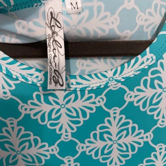 Lulu B Summer Dress, UPF 50+ for outdoor wear. - Picture 2 of 5